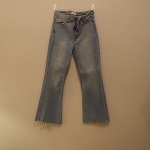 Carly Jean Los Angeles Light Blue Flare Jeans